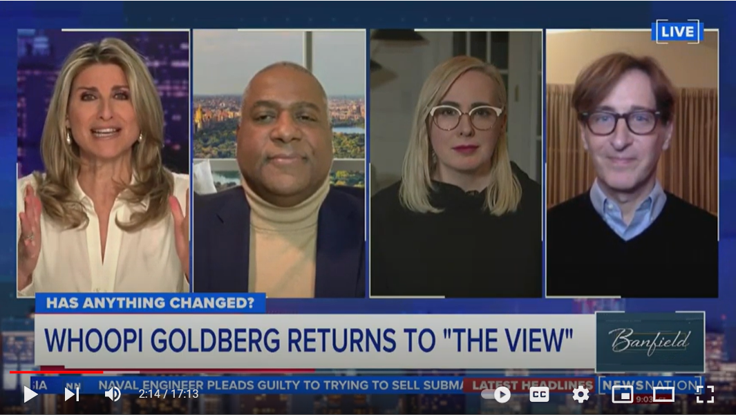 Whoopi Goldberg Scandal – Mike Paul, The Reputation Doctor® & Others on NewsNation Banfield